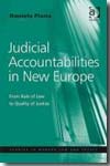 Judicial accountabilities in New Europe
