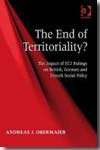 The end of territoriality?