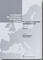 Governance dell'economia e integrazione europea. Vol. II