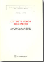 Contratto negozio regolamento