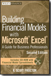 Building financial models with Microsoft Excel