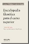 Enciclopedia filosófica para el curso superior