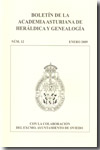 Boletín de la Academia Asturiana de Heráldica y Genealogía, Nº12, año 2009