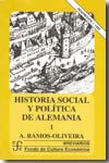 Historia social y política de Alemania. 9789681648459