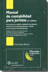 Manual de contabilidad para juristas. 9788481263497