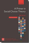 A primer in social choice theory. 9780199565306