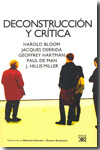 Deconstrucción y crítica. 9788432314469