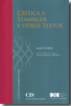 Crítica a Stammler y otros textos