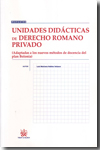 Unidades didácticas de Derecho romano privado. 9788498768022