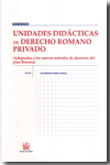 Unidades didácticas de Derecho romano privado