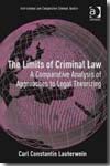 The limits of criminal Law. 9780754679462