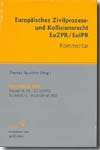 Europäischen Zivilprozess- und kollisionsrecht EuZPR/EulPR