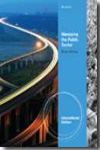 Managing the public sector. 9781439081457