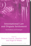 International Law and dispute settlement. 9781841139128