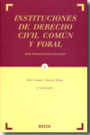 Instituciones de Derecho civil común y foral