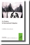 Lis Pendens in international litigation