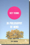 Key Terms in Philosophy of Mind