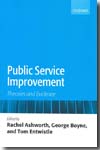 Public service improvement. 9780199545483