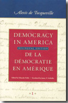 Democracy in America. 9780865977242