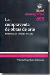 La compraventa de obras de arte. 9788498768411