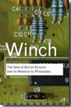 The idea of a social science and its relation to philosophy