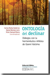 Ontología del declinar. 9789507867712