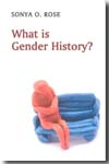 What is gender history?