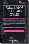 Formularios procesales civiles