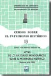 Cursos sobre patrimonio histórico 13. 9788481025644