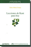 Lecciones de Kant para hoy