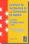 Estatuto de Autonomía de la Comunidad de Madrid