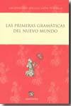 Las primeras gramáticas del Nuevo Mundo