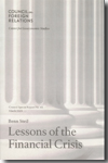 Lessons of the financial crisis. 9780876094327