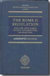 The Rome II Regulation. 9780199589791