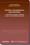 Estudios trasatlánticos postcoloniales.I. 9788476589281