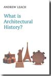 What is architectural history?