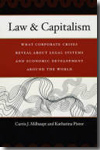 Law and Capitalism. 9780226525280