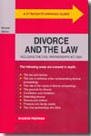 A Strightforward guide to divorce and Law