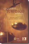 Glosario jurídico básico. 9788499481180