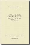 Antropología e investigación en las ciencias humanas. 9788472095298