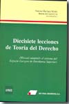 Diecisiete lecciones de Teoría del Derecho. 9788479912789