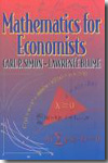 Mathematics for economists. 9780393117523