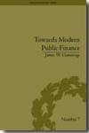 Towards modern public finance