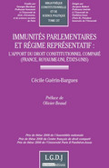 Immunités parlementaires et régime représentatif 