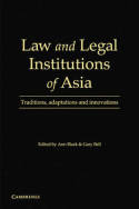 Law and legal institutions of Asia