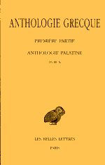 Anthologie grecque. 9782251005652
