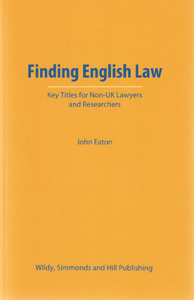 Finding english Law. 9780854900947