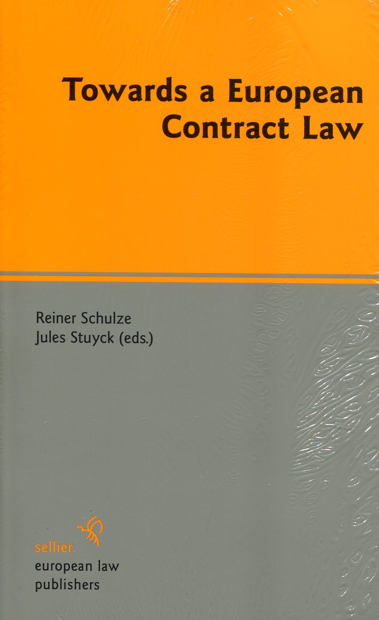 Towards a european contract Law. 9783866532014