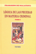 Lógica de las pruebas en materia criminal. 9789583500640