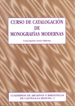 Curso de catalogación de monografías modernas
